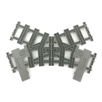 Half Engels wissel R40 (Single Slip Switch)