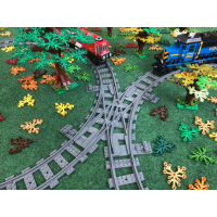 Engels wissel R40 (double slip switch)