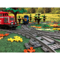 Engels wissel R40 (double slip switch)