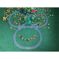 Engels wissel R40 (double slip switch)