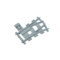 Wisseldeel rechts R40 met schakelaar aan buitenkant