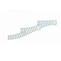 Ballast Plaat voor 3 Sporig Rangeerterrein R104 Links
