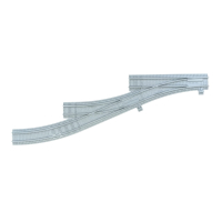 Ballast Plaat voor 3 Sporig Rangeerterrein R104 Links