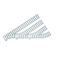 Ballast plaat voor 4 Sporig Rangeerterrein R40 Rechts