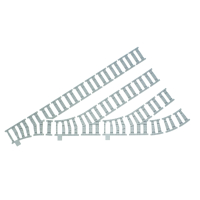 Ballast plaat voor 4 Sporig Rangeerterrein R40 Rechts