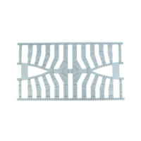 Ballast Plaat voor Dubbele Kruiswissel R40