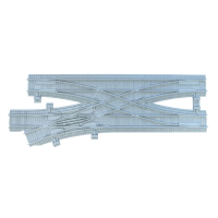 Ballast Plaat voor Engels Kruiswissel Adapter R104 Links