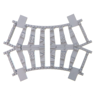 Ballast Plaat voor Engels wissel R40 (double slip switch)