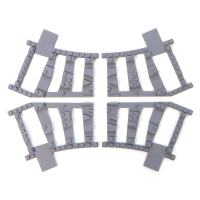 Ballast Plaat voor Engels wissel R40 (double slip switch)