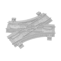 Ballast Plaat voor Engels wissel R40 (double slip switch)