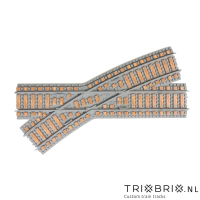 Ballast plaat voor Doorsteek Kruising R120 Links