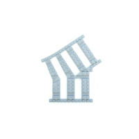 Ballast plaat voor Wisseldeel voor Rangeerterrein Links R40 (detach)