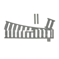 Ballast plaat voor Rangeerterrein Links R148 Uitbreidings set 