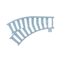 Ballast Plaat voor Wissel in bocht 90 graden Links R40