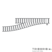 Ballast plaat voor Wissel Links R120