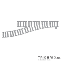 Ballast plaat voor Wissel Links R120