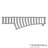 Ballast plaat voor Wissel Links R120