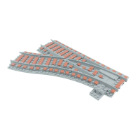 Ballast Plaat voor Wissel Links R40