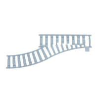 Ballast plaat voor Wissel R72 Links