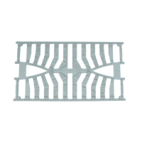 Ballast Plaat voor LEGO Dubbele Kruiswissel 7996