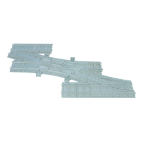 Ballast plaat voor Engels Wissel R104 Rechts