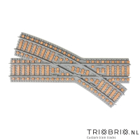 Ballast plaat voor Doorsteek Kruising R120 Rechts