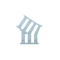 Ballast plaat voor Wisseldeel voor Rangeerterrein Rechts R40 (detach)