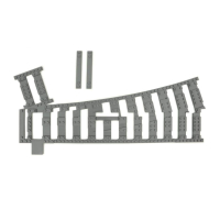 Ballast plaat voor Rangeerterrein Rechts R148 Uitbreidings set 