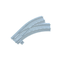 Ballast Plaat voor Wissel in bocht 90 graden Rechts R40