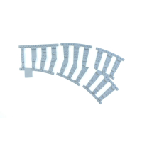 Ballast Plaat voor Wissel in bocht 90 graden Rechts R40