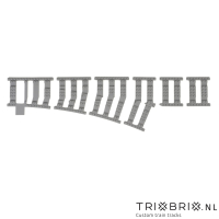 Ballast plaat voor Wissel Rechts R120