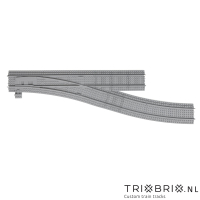 Ballast plaat voor Wissel Rechts R120