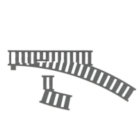 Ballast plaat voor Wissel Rechts R148