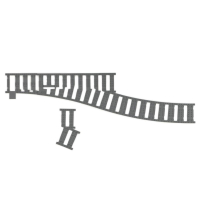 Ballast plaat voor Wissel Rechts R148