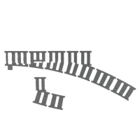 Ballast plaat voor Wissel Rechts R148