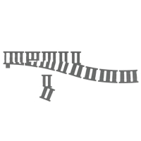 Ballast plaat voor Wissel Rechts R148