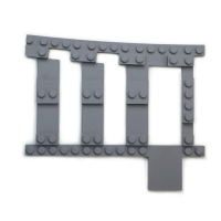 Ballast plaat voor Wissel Rechts R148 Wisselmechanisme met schakelaar aan buitenkant 