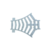 Ballast Plaat voor Drieweg Wissel R40