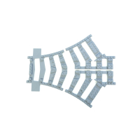 Ballast Plaat voor Drieweg Wissel R40