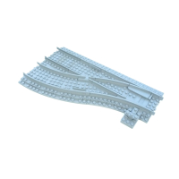 Ballast Plaat voor Zero Gap Wissel Links