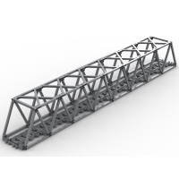 2-Span Trein Brug Uitbreidings set