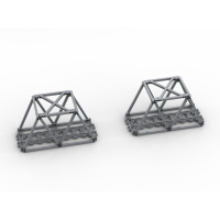 4-Span trein brug split set