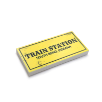 American Train Station Signs - Tile 2x4