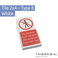 British Railway Signs - Tile 2x4