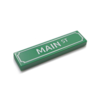 Custom British Street Signs - Custom Tile 1x4