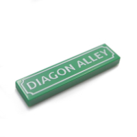 Custom British Street Signs - Custom Tile 1x4