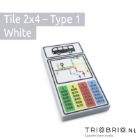 Bus Stop Timetable - Tile 2x4