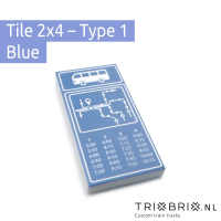 Bus Stop Timetable - Tile 2x4