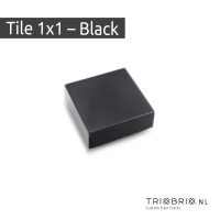 Clear Tile - Tile 1x1 200 stuks