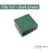 Clear Tile - Tile 1x1 200 stuks